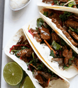 Korean Bulgogi Beef Tacos