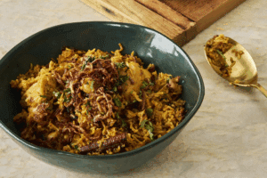 Pressure Cooker Chicken Pulao