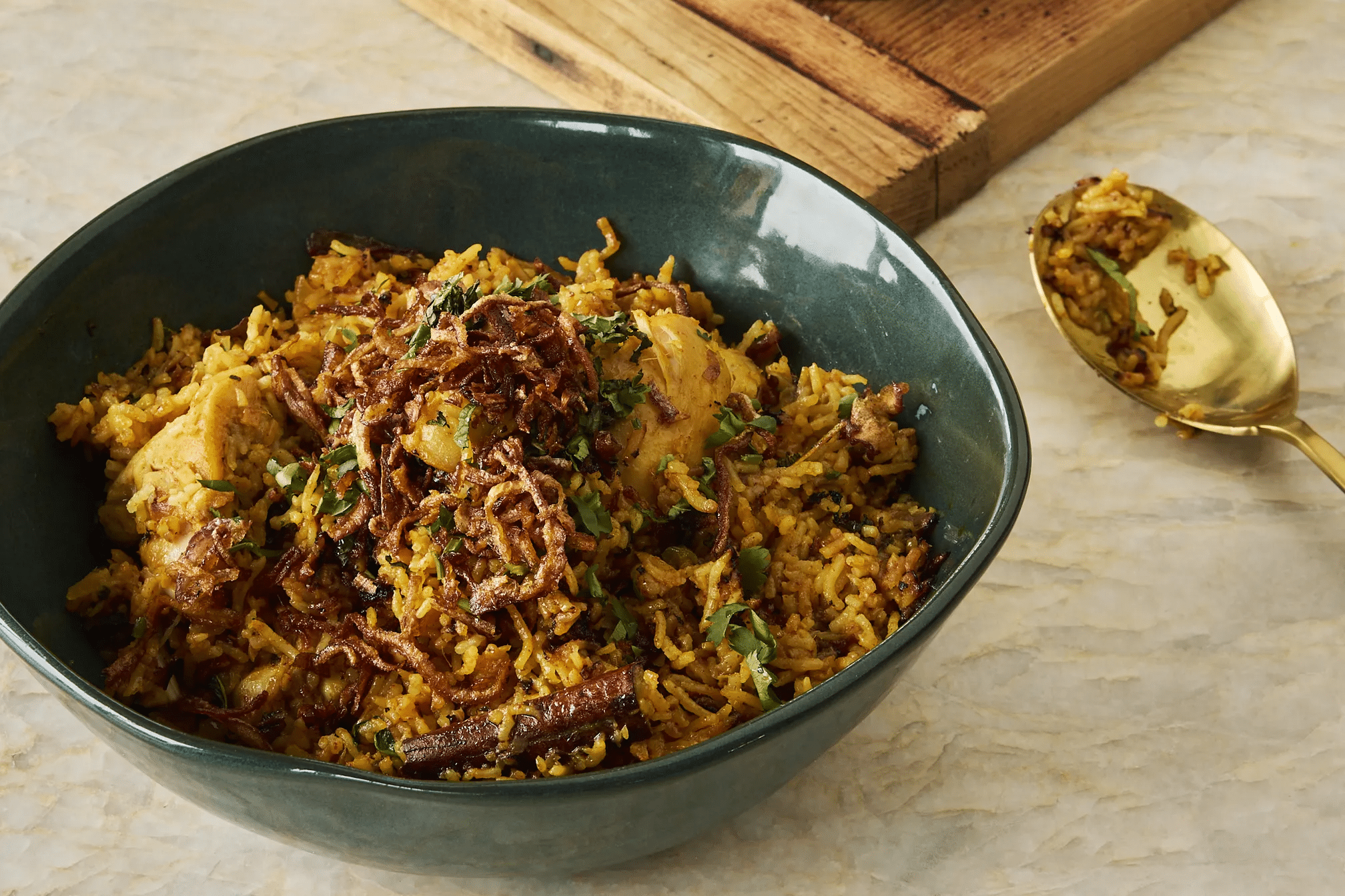 Pressure Cooker Chicken Pulao
