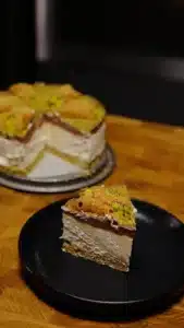 Dubai Chocolate Cheesecake