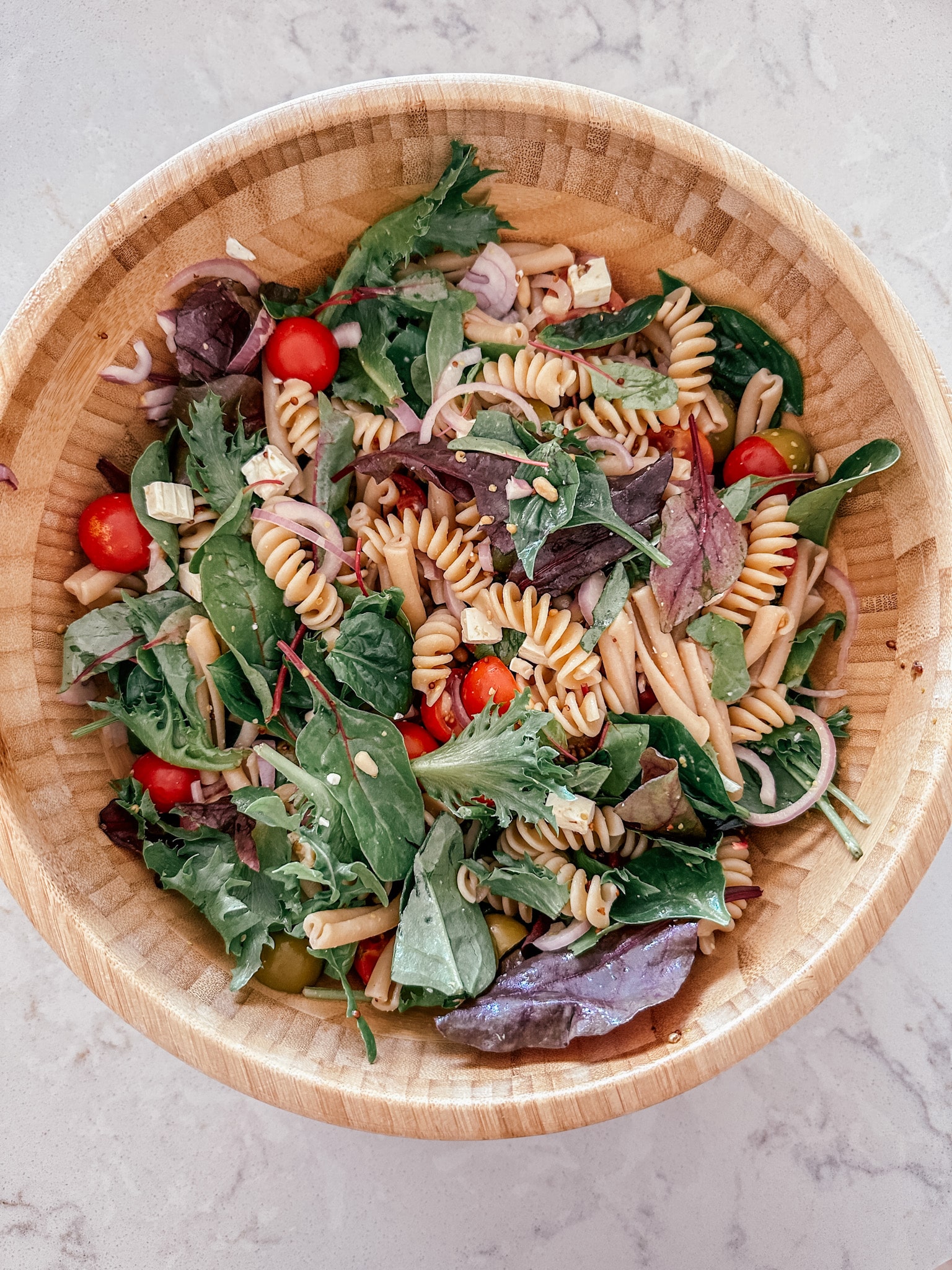 All The Goodness Pasta Salad