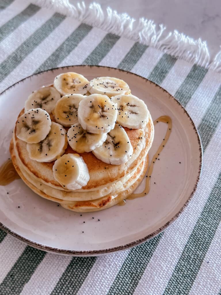 Bananas About Ricotta Pancakes